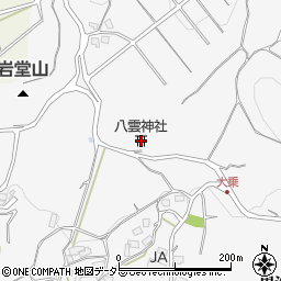 八雲神社周辺の地図