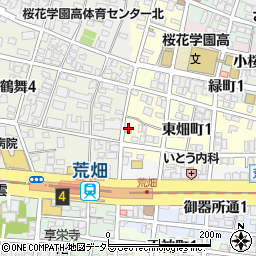 愛知県名古屋市昭和区東畑町1丁目32-5周辺の地図
