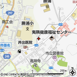 ファミリーマート勝浦出水店周辺の地図