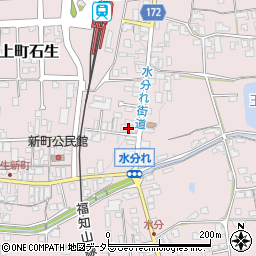 中兵庫信用金庫石生支店周辺の地図