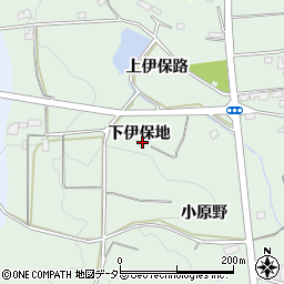 愛知県豊田市舞木町下伊保地周辺の地図