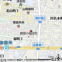愛知県名古屋市昭和区小桜町3丁目23周辺の地図