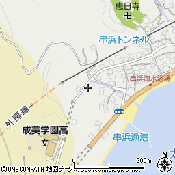 千葉県勝浦市串浜39-1周辺の地図