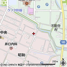 愛知県愛西市北一色町昭和151周辺の地図