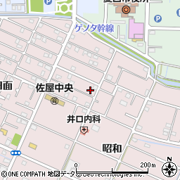 愛知県愛西市北一色町昭和80周辺の地図
