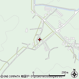 京都府南丹市日吉町志和賀中筋周辺の地図