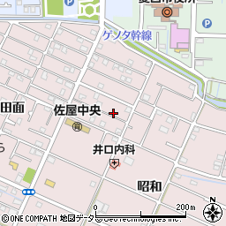 愛知県愛西市北一色町昭和82周辺の地図