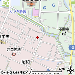 愛知県愛西市北一色町昭和152周辺の地図