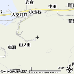 愛知県豊田市富岡町山ノ田周辺の地図