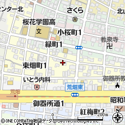 愛知県名古屋市昭和区東畑町1丁目24周辺の地図