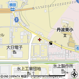 兵庫県丹波市氷上町横田702周辺の地図