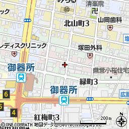 愛知県名古屋市昭和区小桜町3丁目10周辺の地図