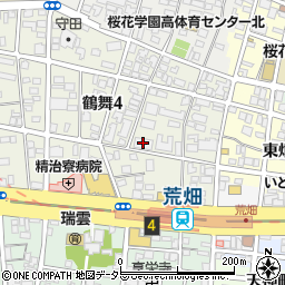 シャリエ鶴舞クイーンズフォート周辺の地図