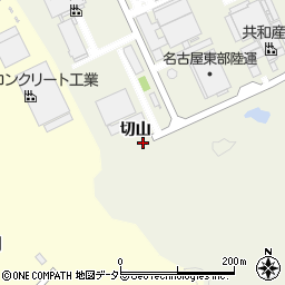 愛知県豊田市篠原町切山周辺の地図