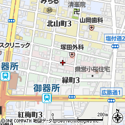 愛知県名古屋市昭和区小桜町周辺の地図