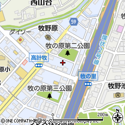 愛知県名古屋市名東区牧の原1丁目1503周辺の地図