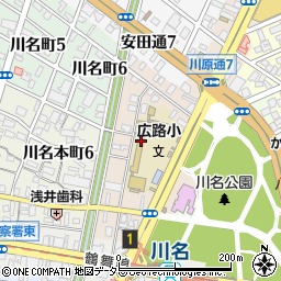 愛知県名古屋市昭和区川原通8丁目21周辺の地図