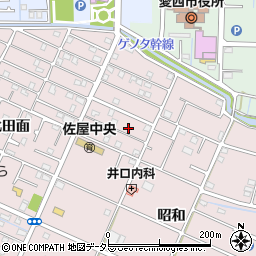 愛知県愛西市北一色町昭和83周辺の地図