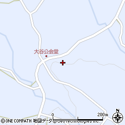 島根県仁多郡奥出雲町大谷338周辺の地図