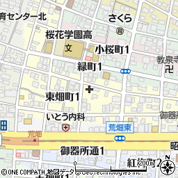 愛知県名古屋市昭和区東畑町1丁目18周辺の地図