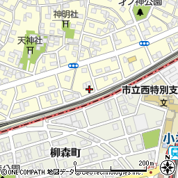 愛知県名古屋市中村区烏森町8丁目1804周辺の地図