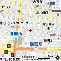 愛知県名古屋市昭和区小桜町3丁目4周辺の地図