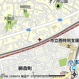 愛知県名古屋市中村区烏森町8丁目1409周辺の地図
