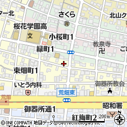 愛知県名古屋市昭和区東畑町1丁目27周辺の地図