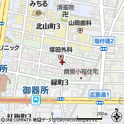 愛知県名古屋市昭和区小桜町3丁目19周辺の地図
