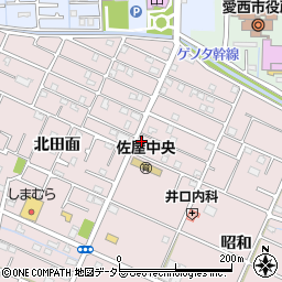 愛知県愛西市北一色町昭和91周辺の地図