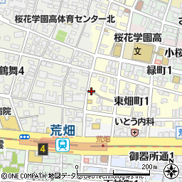 愛知県名古屋市昭和区東畑町1丁目3-2周辺の地図