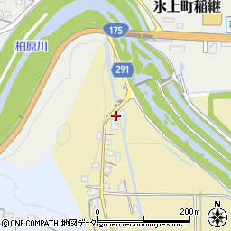 兵庫県丹波市柏原町母坪205周辺の地図