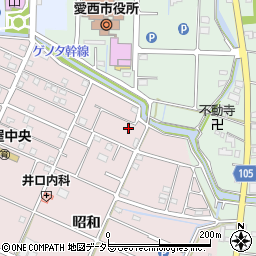 愛知県愛西市北一色町昭和173周辺の地図