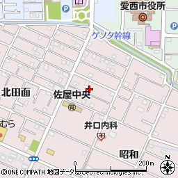 愛知県愛西市北一色町昭和85周辺の地図