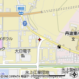 兵庫県丹波市氷上町横田705周辺の地図