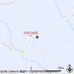 島根県仁多郡奥出雲町大谷341周辺の地図