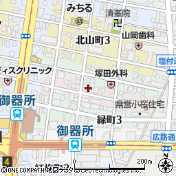 愛知県名古屋市昭和区小桜町3丁目11周辺の地図