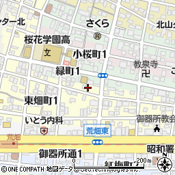 愛知県名古屋市昭和区東畑町1丁目25-6周辺の地図