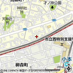 愛知県名古屋市中村区烏森町8丁目1406周辺の地図