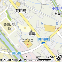 静岡県富士市中河原289周辺の地図
