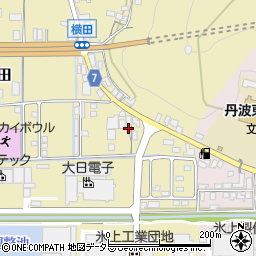兵庫県丹波市氷上町横田707周辺の地図