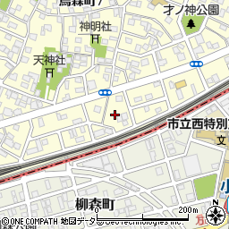 愛知県名古屋市中村区烏森町8丁目1812周辺の地図