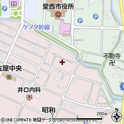 愛知県愛西市北一色町昭和169周辺の地図