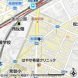 ＥＮＥＯＳ松葉町ＳＳ周辺の地図