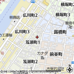 中川紙器周辺の地図
