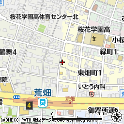 愛知県名古屋市昭和区東畑町1丁目3-1周辺の地図