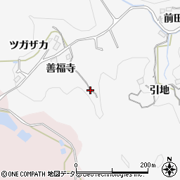 愛知県豊田市小峯町善福寺周辺の地図