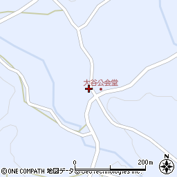 島根県仁多郡奥出雲町大谷409周辺の地図