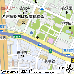 名古屋高速都心環状線周辺の地図