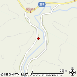 島根県大田市大屋町周辺の地図